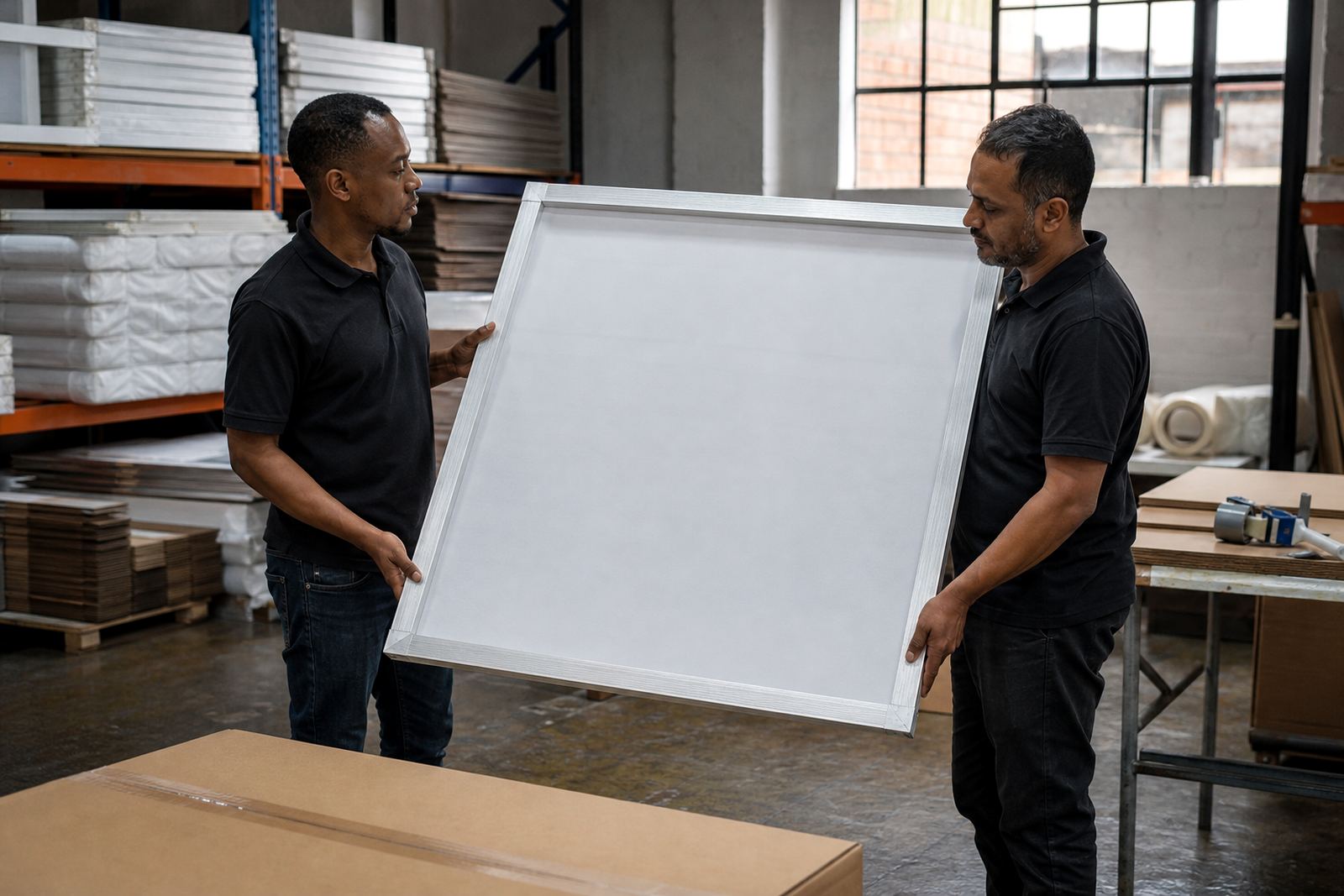 Large Square Screen